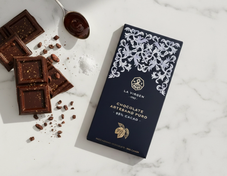 [DEL-0020] Ambachtelijke pure chocolade - 95% cacao