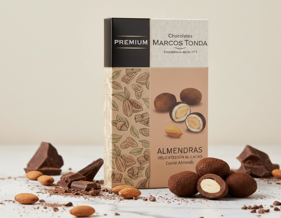 [DEL-0055] Delicatesse amandelen met cacao