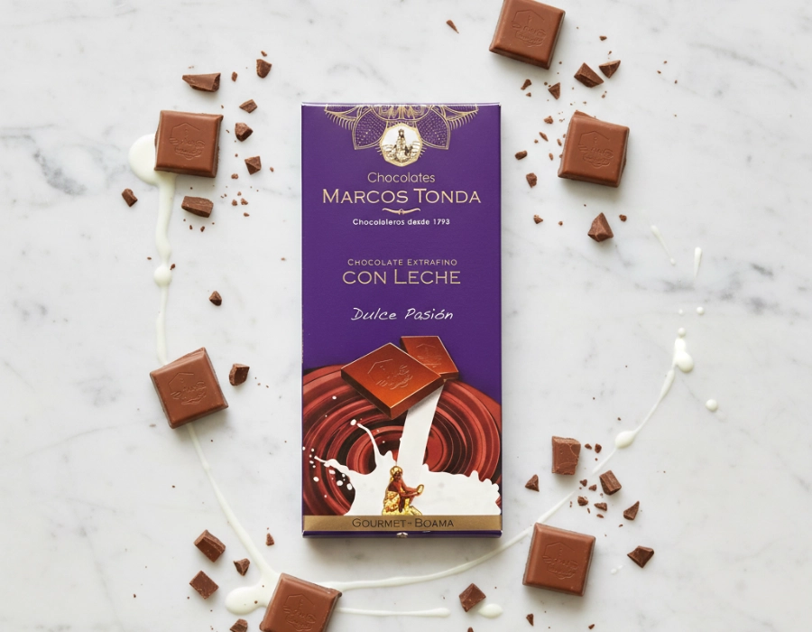 [DEL-0079] Gourmet melkchocolade Boama - "Dulce Pasión"
