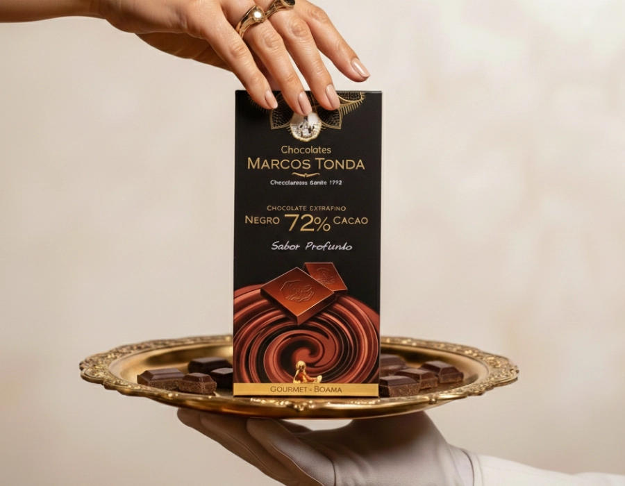 [DEL-0080] Gourmet pure chocolade Boama - 72% cacao