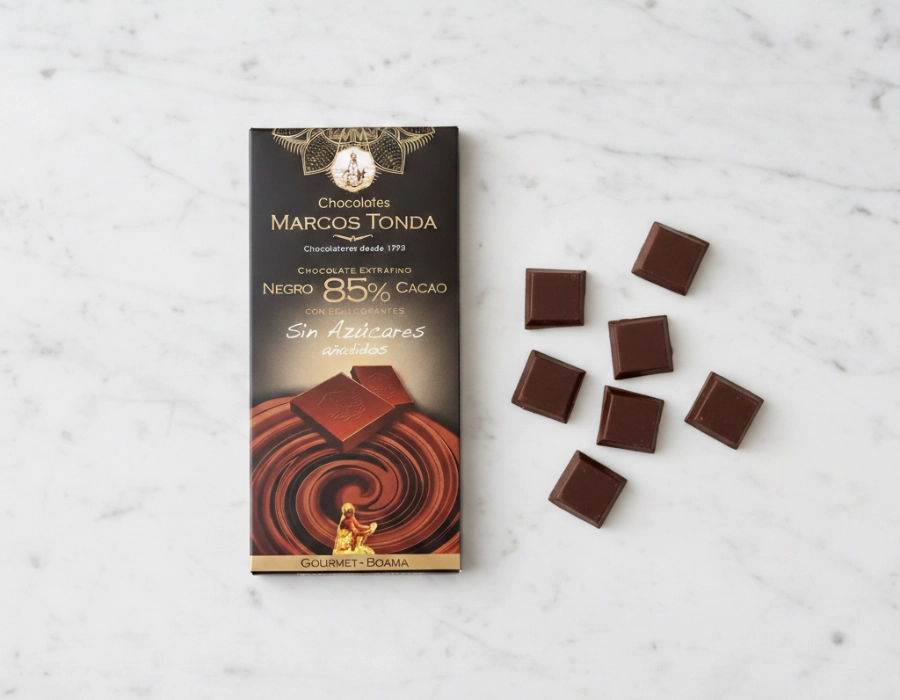 [DEL-0081] Gourmet pure chocolade Boama - 85% cacao
