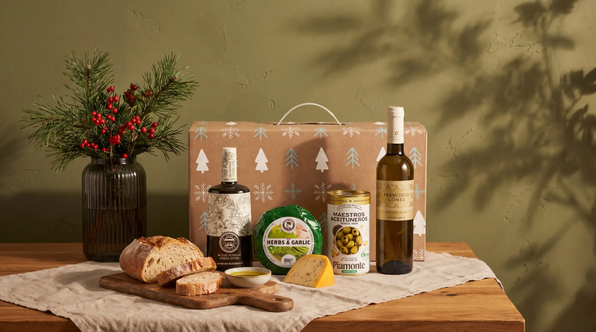 [DEL-0245] Kerstpakket  I Gourmet Borrelhapjes