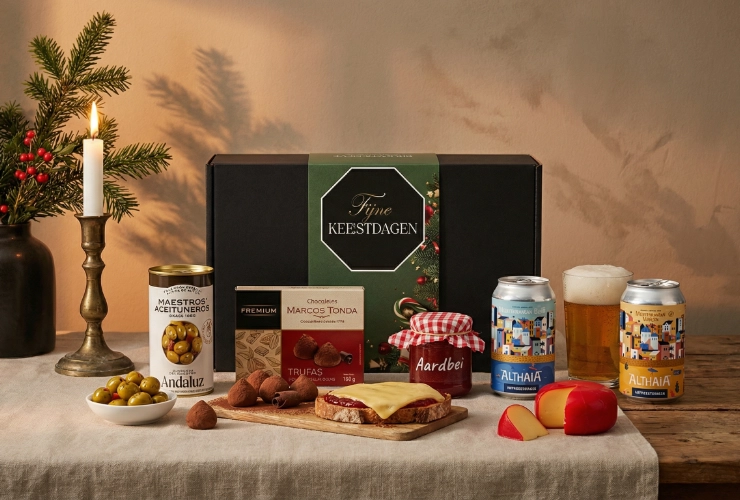 [DEL-0130] Kerstpakket 'Feestelijke Proost'